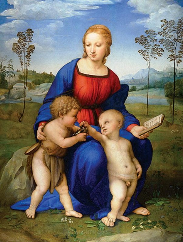 Madonna del Cardellino Raffaello uffizi